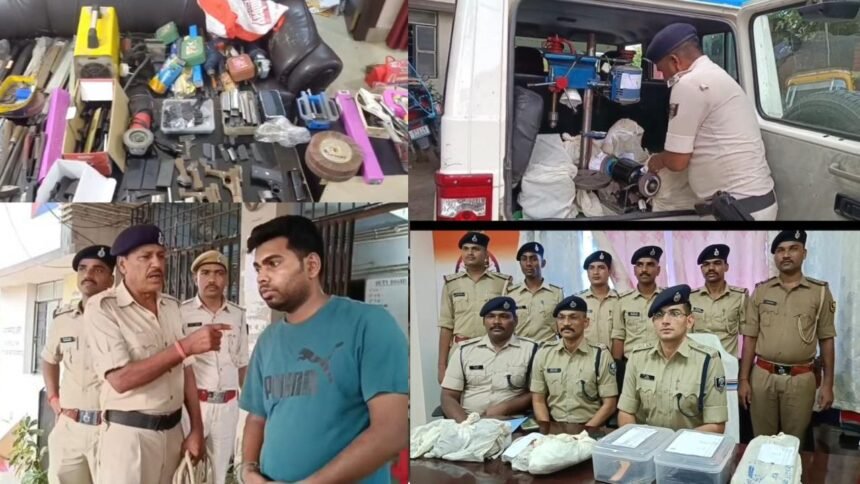 ननिहाल में सीखा हथियार बनाना, पत्नी के साथ मिलकर करने लगा अवैध धंधा, पुलिस ने ऐसे धर दबोचा