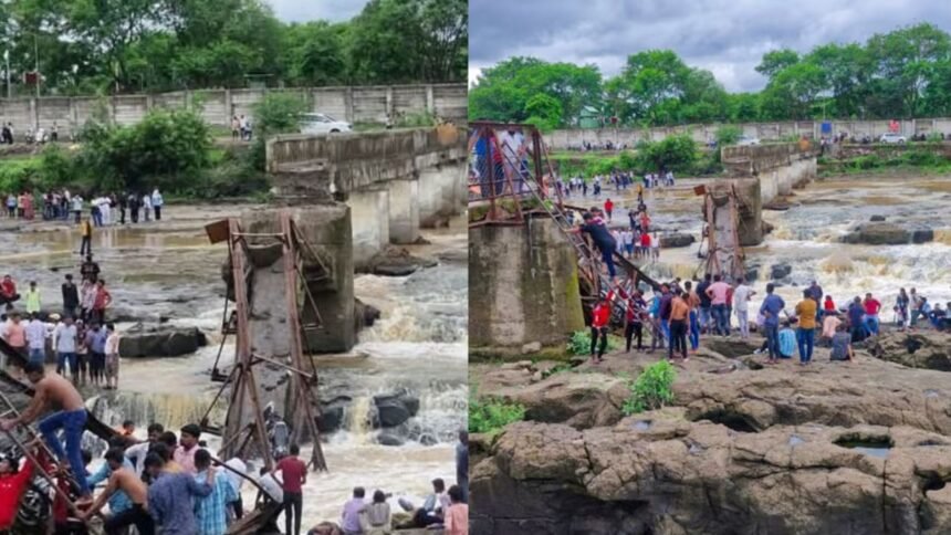 तीन महीने से बंद था ब्रिज, पानी का बहाव देखने पहुंचे लोग तो अचानक बह गया पुल, 30 पर्यटन तेज बहाव में बहे, 6 की मौत