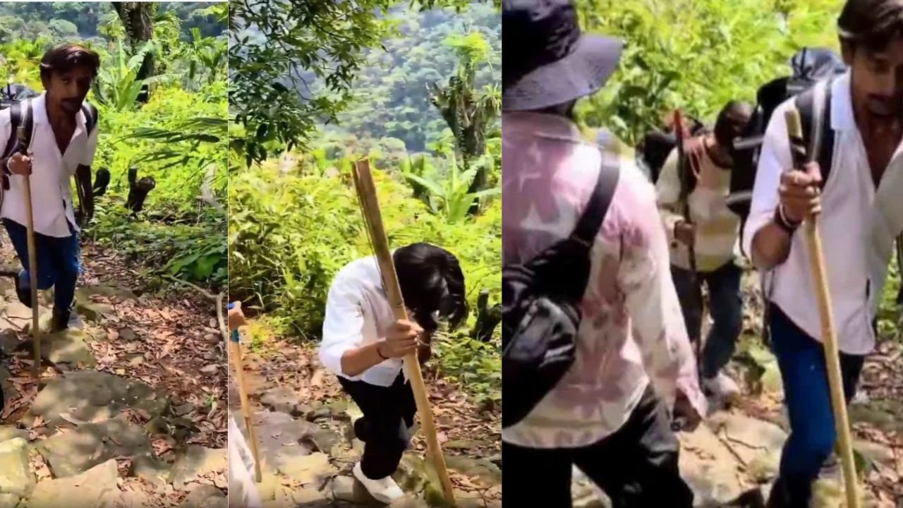 राजा रघुवंशी हत्या के आरोपी कैमरे में दिखें, मेघालय में ट्रैकिंग के दौरान कैमरा देखकर छुपा लिया था चेहरा