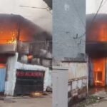रांची के हिंदपीढ़ी इलाके में लगी आग, कई घरों को लिया चपेट में, सामान जलकर हुआ खाक