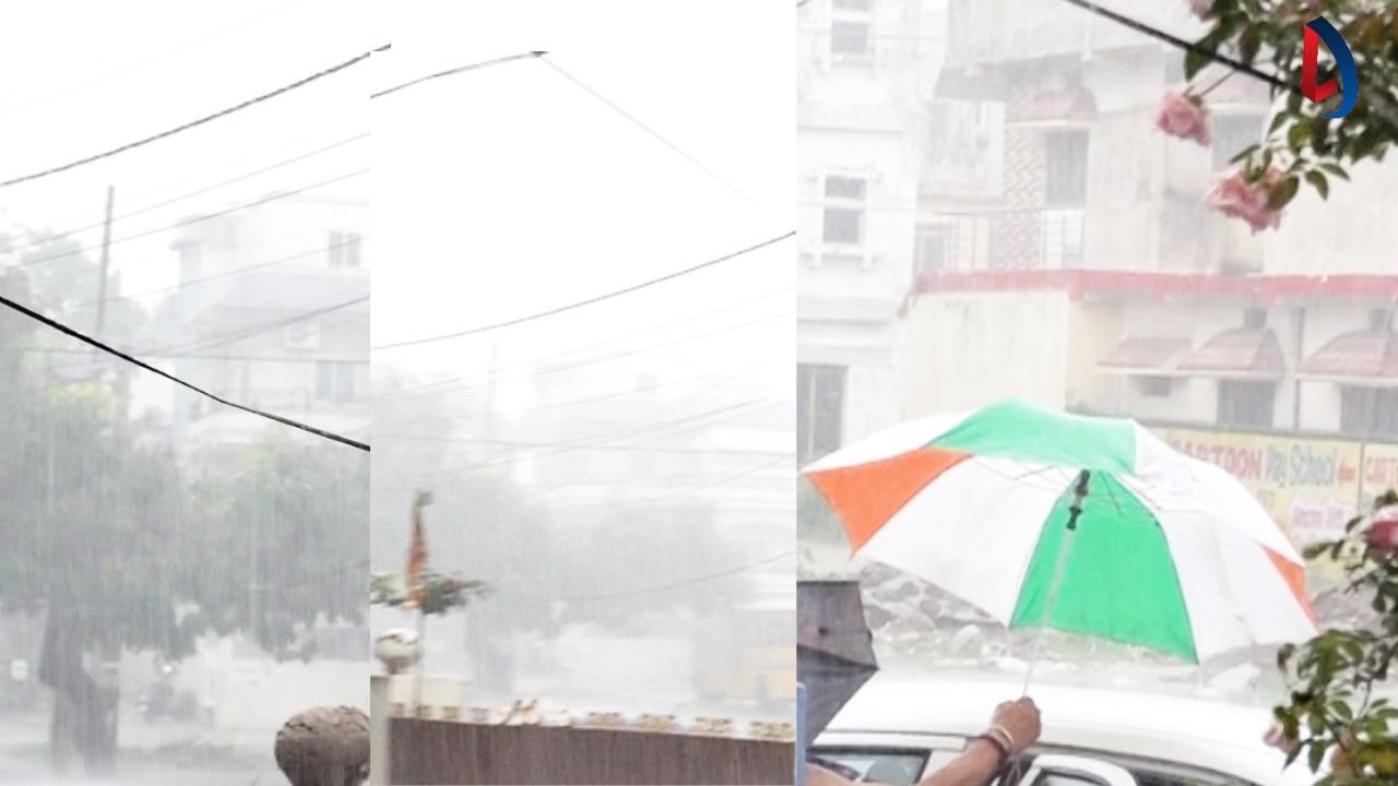 रविवार को रांची में जोरदार बारिश और वज्रपात, राजधानी के कई इलाकों में जलजमाव