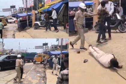 रांची में ट्रॉफिक पुलिस और ऑटों चालकों के बीच मारपीट, पत्थरबाजी में एक जवान घायल, आरोपी फरार