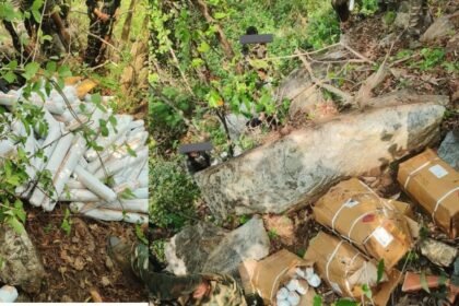 सारंडा जंगल से बरामद हुआ लूटा गया विस्फोटक, सुरक्षाबलों ने नक्सलियों की साजिश को किया नाकाम