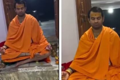 तेजप्रताप यादव ने रविवार देर रात शिव अराधना में लीन वीडियो किया शेयर, कहा-'मत पूछो मेरी पहचान'...