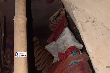 रांची के सिल्ली में एक घर में घुसा बाघ, गांव में मची अफरा-तफरी