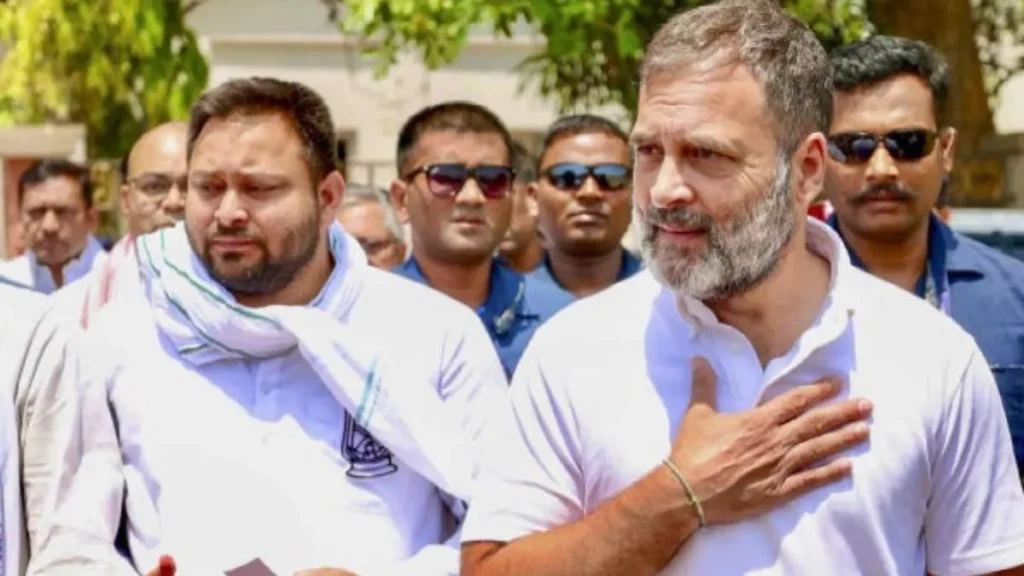 बिहार में महागठबंधन का चक्का जाम, राहुल-तेजस्वी एक साथ उतरेंगे सड़क पर, वोट लिस्ट रिवीजन का विरोध