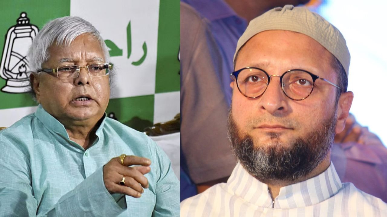 बिहार विधाससभा का चुनाव महागठबंधन के साथ लड़ना चाहते है ओवैसी, AIMIM के प्रदेश अध्यक्ष ने लिखी लालू यादव को चिट्ठी