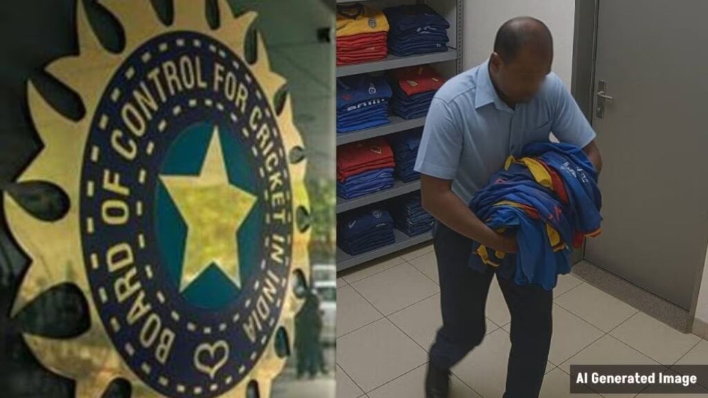 BCCI के ऑफिस में सिक्योरिटी गार्ड ही बन गया चोर, लाखों की IPL जर्सी कर दीं पार