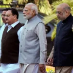 Modi_ Amit_ JP Nadda_ bjp