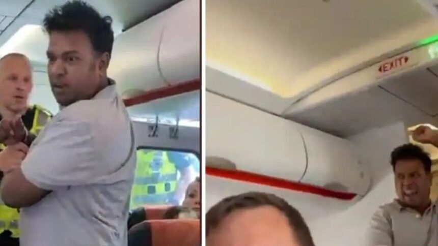‘अल्लाह हू अकबर’ चिल्ला कर विमान को बम से उड़ाने की धमकी,भारतीय यात्री ने आसमान में किया खूब ड्रामा- VIDEO