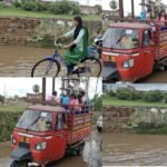 लोहरदगा में बारिश के बाद जलजमाव से लोग परेशान, छात्राओं को हो रही है सबसे ज्यादा परेशानी