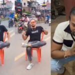 रांची में बीच सड़क ठाठ से कुर्सी लगाकर बनाया रील, पुलिस ने पकड़ा तो निकल गई हेकड़ी, थाने के अंदर गिरगिराने लगा, देखिये VIDEO