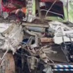 नालंदा में टैंकर और ट्रक की जोरदार टक्कर, उड़े परखच्चे, दोनों ड्राइवर की हादसे में मौत