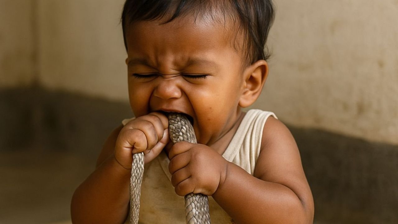 बच्चे के दांत काटने से सांप की हो गई मौत, बिहार में आया हैरान कर देने वाला मामला