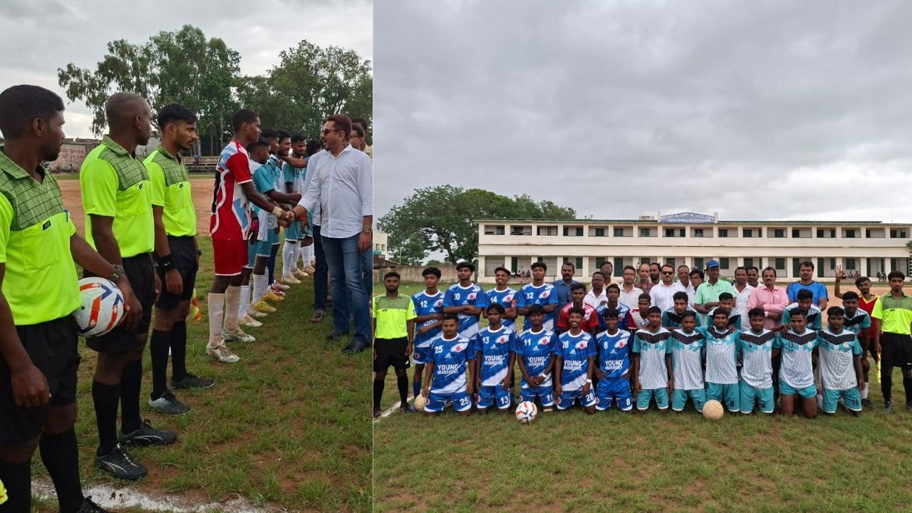 लोहरदगा में ए-डिविजल फुटबाल लीग का हुआ शुभारंभ, राज रूद्रा ने कहा- लीग की शुरूआत खिलाड़ियों के लिए अंतरराष्ट्रीय मंच पर जाने का अवसर