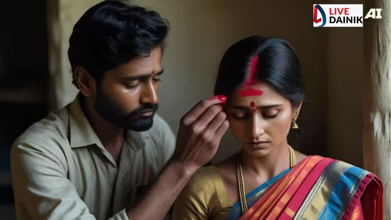 भतीजे से चाची की मांग भरवाकर कराई शादी, अवैध संबंध के शक में गांव वालों ने जानिये क्या-क्या किया