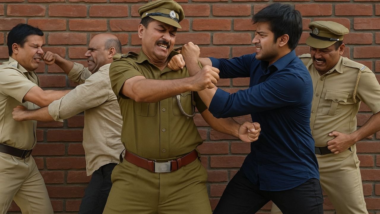 रांची में ठाकुरगांव थाना प्रभारी सहित चार पुलिसकर्मियों के साथ मारपीट, आरोपियों लोहरदगा के कुडू तक किया पीछा