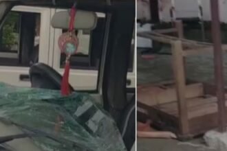 रोहतास में सीलिंग की जमीन पर बवाल, थाने पर पथराव, कई पुलिसकर्मी घायल