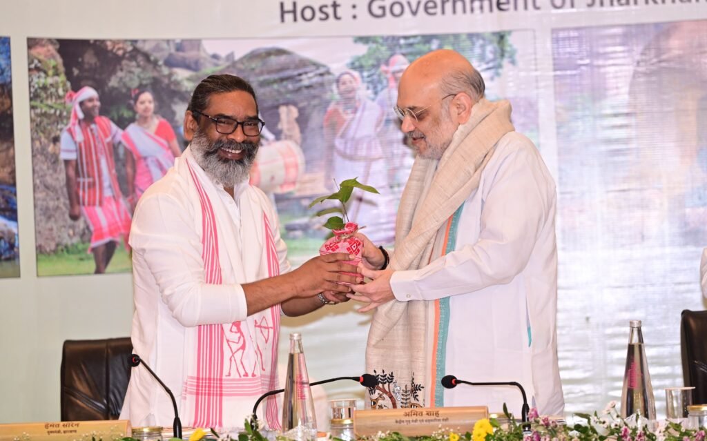 amit shah and hemant soren