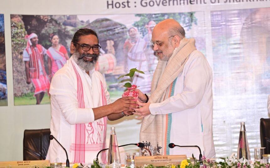 amit shah and hemant soren