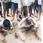 चप्पल पर थूक रखकर चटवाया, बिहार में चोरी के आरोप में शख्स के साथ अमानवीय व्यवहार, देखे VIDEO