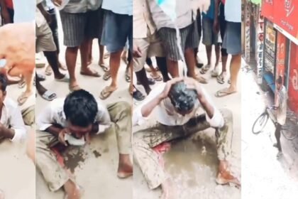 चप्पल पर थूक रखकर चटवाया, बिहार में चोरी के आरोप में शख्स के साथ अमानवीय व्यवहार, देखे VIDEO
