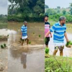 बाबूलाल मरांडी अपने खेत में धान रोपनी करते आये नजर, सोशल मीडिया पर शेयर की तस्वीर