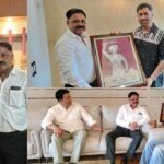 महेंद्र सिंह धोनी से खेल मंत्री सुदिव्य कुमार सोनू ने की मुलाकात, झारखंड क्रिकेट एसोसिएशन के अध्यक्ष अजय नाथ शाहदेव भी थे साथ