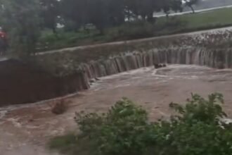 बिहार के गयाजी में बारिश से तबाही, बह गया पुल, रेलवे ट्रैक पर गिरा मलबा, कई ट्रेन प्रभावित