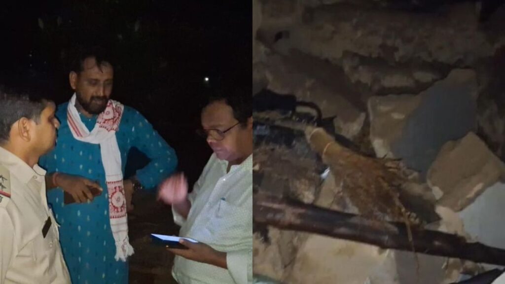 झारखंड के जामताड़ा में बारिश का कहर, कच्चा मकान गिरने से दादी-पोते की मौत