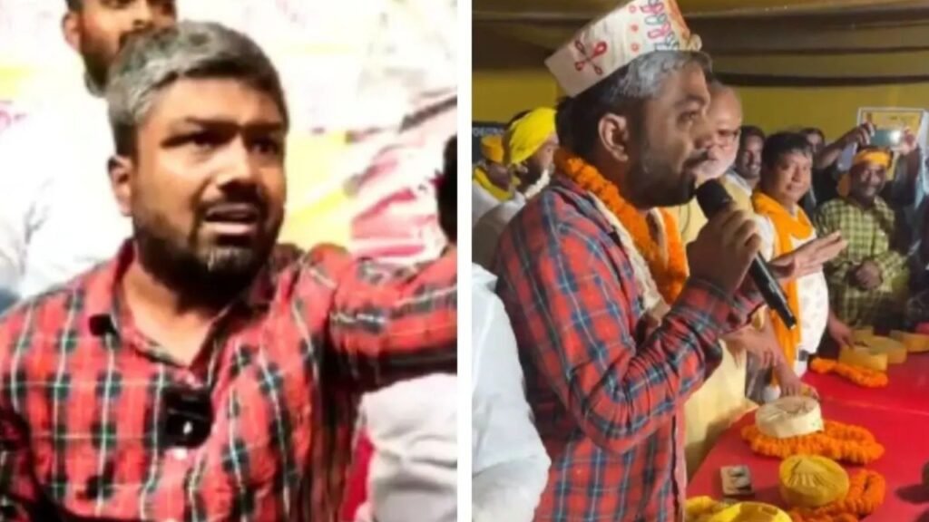 मनीष कश्यप भिड़ गए यूटयूबर्स से, हुई धक्का-मुक्की, जन सुराज के कार्यक्रम में जमकर हंगामा