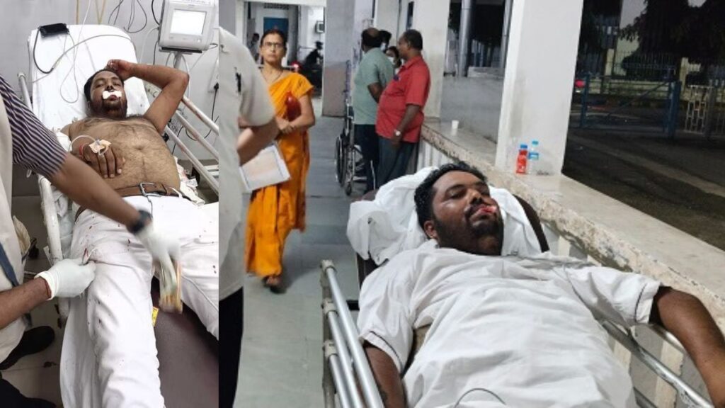 चक्रधरपुर के JMM विधायक प्रतिनिधि को अपराधियों ने मारी गोली, गंभीर हालत में TMH में कराया गया भर्ती