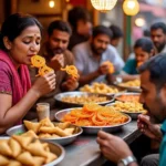 people_eating_samosa_jalebi