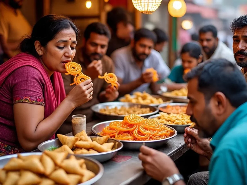people_eating_samosa_jalebi