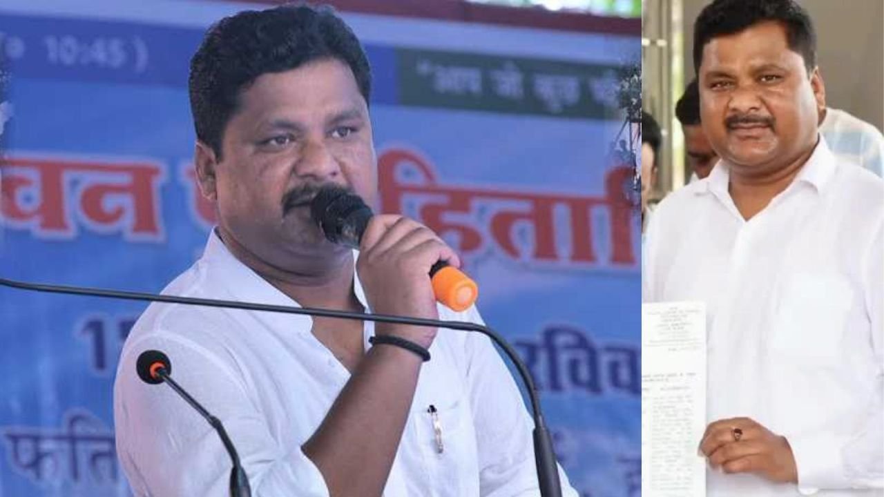 कांग्रेस विधायक राजेश कच्छप ने नामकुम CO पर फेंका कागज, रांची स्मार्ट सिटी की जमीन के म्यूटेशन का विरोध