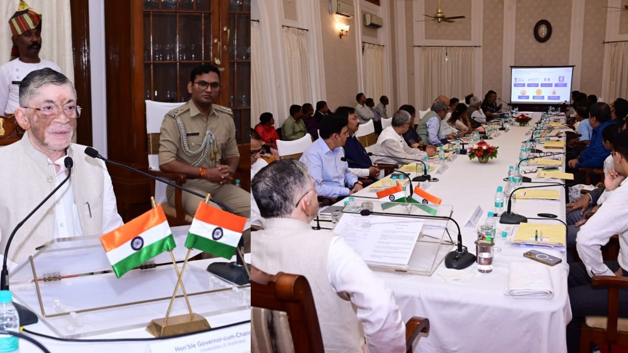 राज्यपाल संतोष गंगवार ने कुलपतियों के साथ की समीक्षा बैठक, सेशल लेट होने को लेकर दिखे सख्त