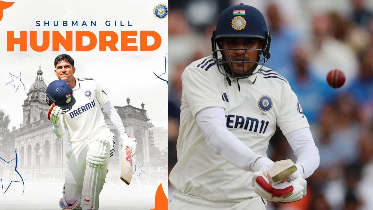 कप्तान शुभमन गिल का एक और शतक, सुनील गावस्कर का 54 साल पुराना रिकार्ड हुआ ध्वस्त