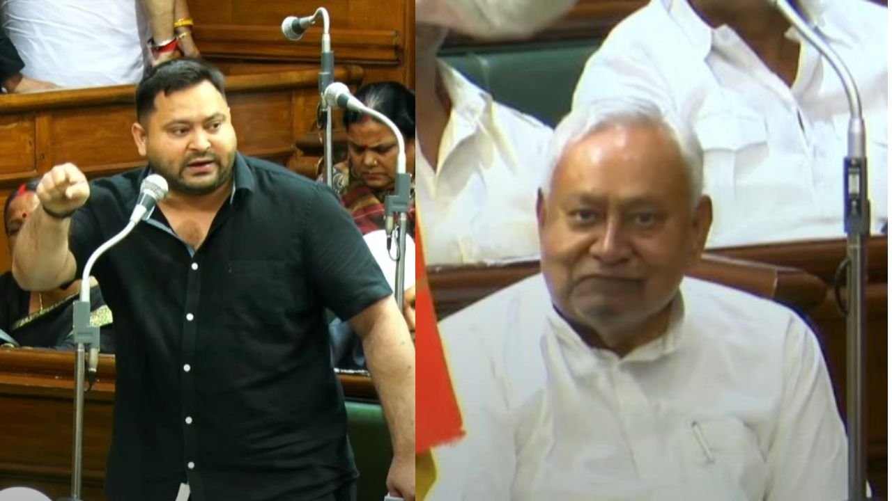 तेजस्वी ने नीतीश सरकार को कह दिया 'खटारा', विधानसभा में हुआ खूब हंगामा, बोले-CM हो गए है 'हाईजैक'
