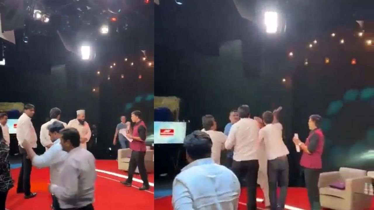 डिंपल यादव पर TV चैनल के स्टूडियों में की आपत्तिजनक टिप्पणी, समाजवादी पार्टी के नेताओं ने कर दी पिटाई