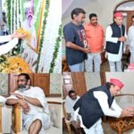 शिबू सोरेन को श्रद्धांजलि देने नेमरा पहुंचे अखिलेश यादव, हेमंत सोरेन के परिवार से मिलकर जताई शोक संवेदना