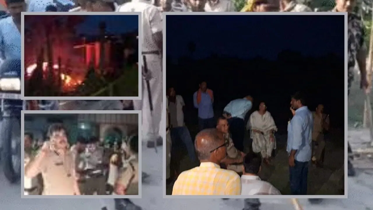 मुजफ्फरपुर में महावीर झंडा जुलूस के दौरान हिंसक झड़प,पत्थरबाजी और आगजनी में कई पुलिसकर्मी समेत 24 लोग घायल