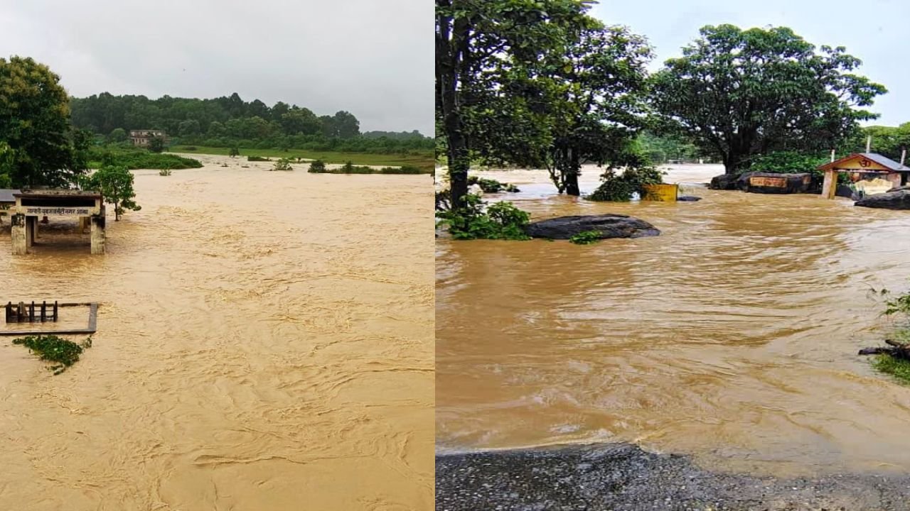 झारखंड बारिश से बाहर तबाही, खूंटी का रंगरोड़ी धाम जलमग्न, सारंडा के नक्सल प्रभावित इलाकों में भूस्खलन से कई गांवों का संपर्क टूटा