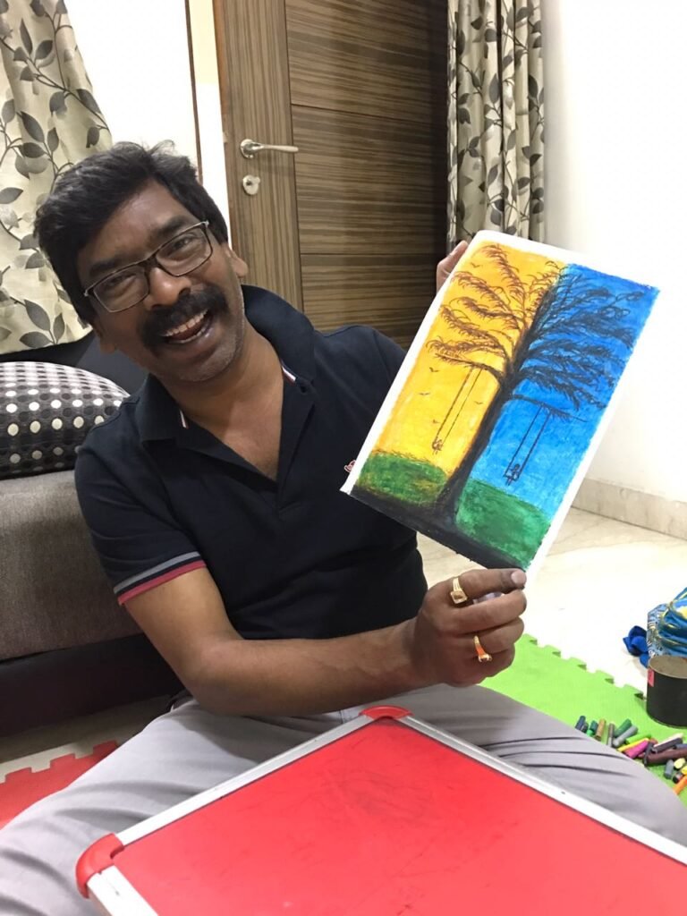 hemant soren painting