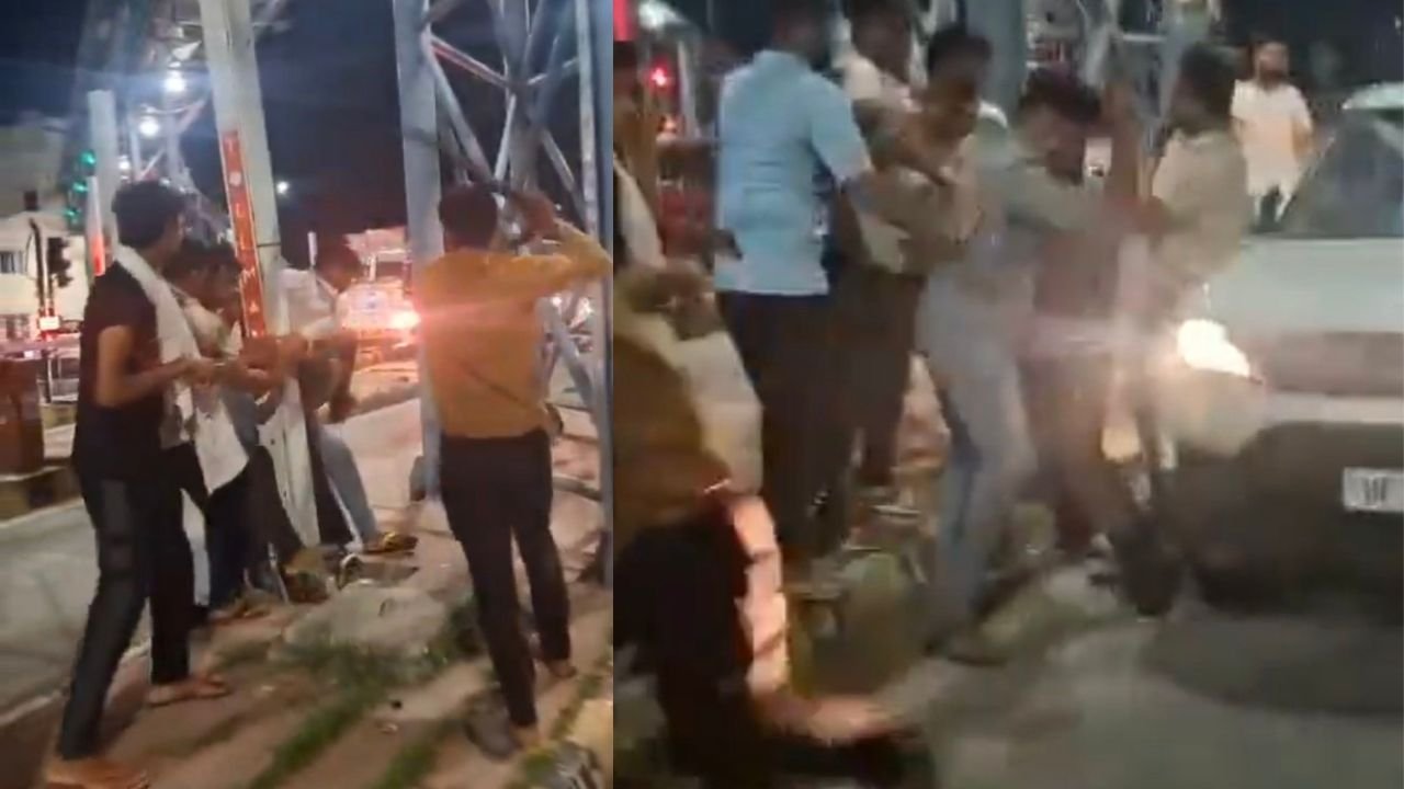 टोल प्लाजा पर आर्मी जवान और उसके भाई की बेरहमी से पिटाई, खंभे से बांधा, कपड़े फाड़े और कर दिया लहूलुहान, VIDEO वायरल