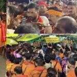 निशिकांत दुबे ने मनोज तिवारी के लिए तोड़ दिये नियम, बाबा बैद्यनाथ मंदिर में भारी विरोध के बीच हुआ VVIP दर्शन