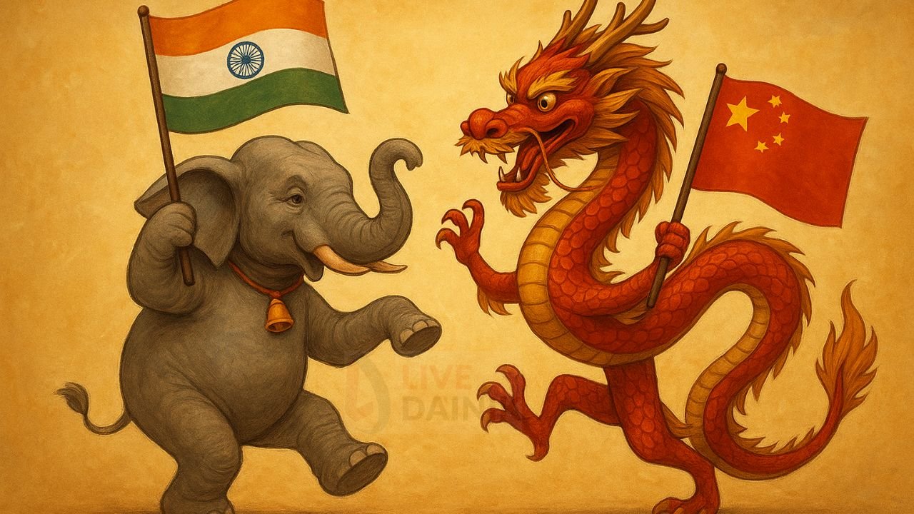 india china elephant and dragon