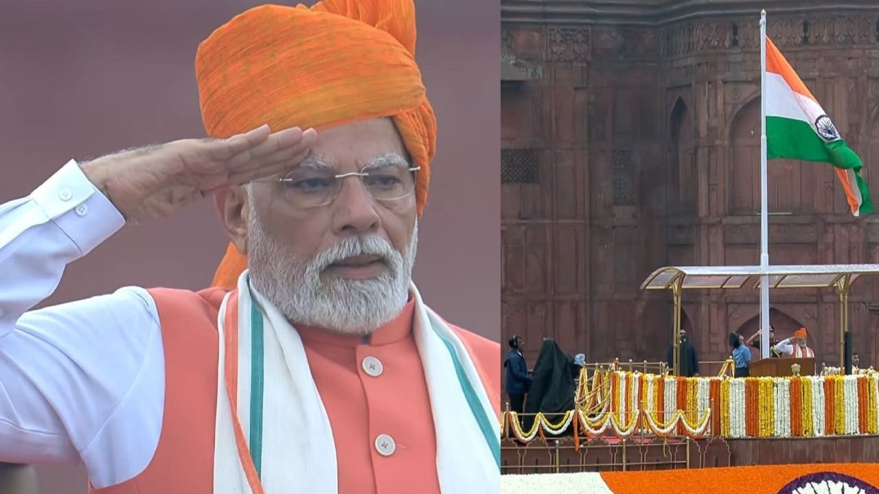 pm modi lal quila
