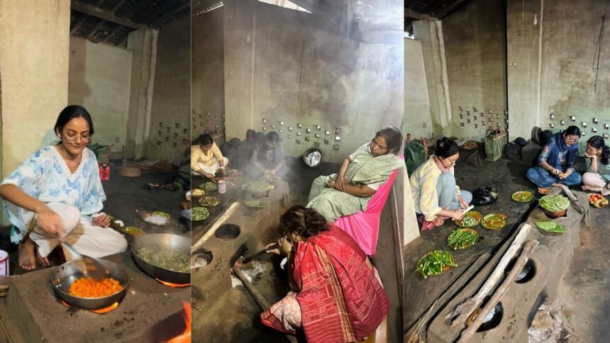 शिबू सोरेन की पोती रख रही है दादी का ख्याल, जयश्री, राजश्री, विजयश्री ने संभाला रसोई का जिम्मा