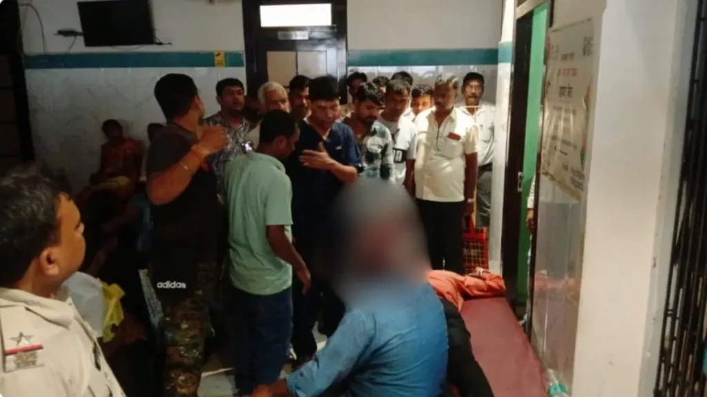 बिहार के आरा में अपराधियों का तांडव, बेटे को बदमाशों ने मारी गोली, पिता का सिर फोड़ा