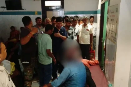 बिहार के आरा में अपराधियों का तांडव, बेटे को बदमाशों ने मारी गोली, पिता का सिर फोड़ा